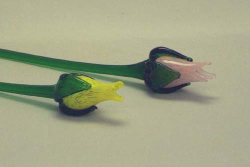 Murano Art Glass Collections from MuranoArtGlass.us - Art Glass Flowers 9559